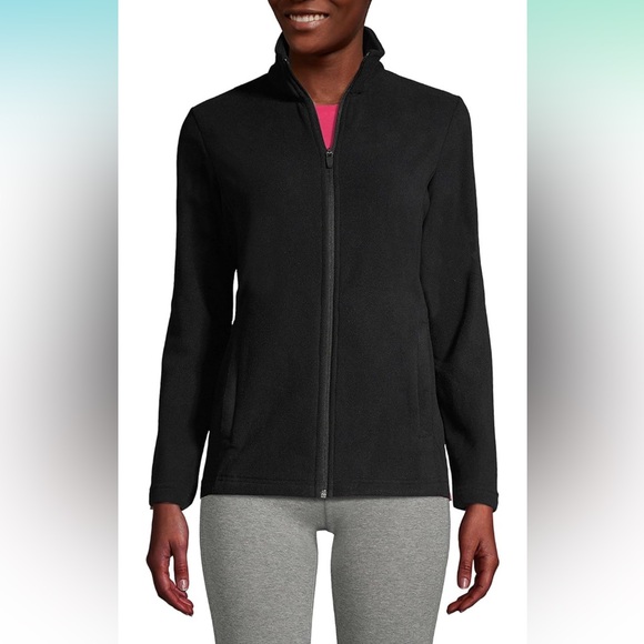 Lands' End Jackets & Blazers - Lands' End Women's Anyweather Fleece Full Zip Jacket